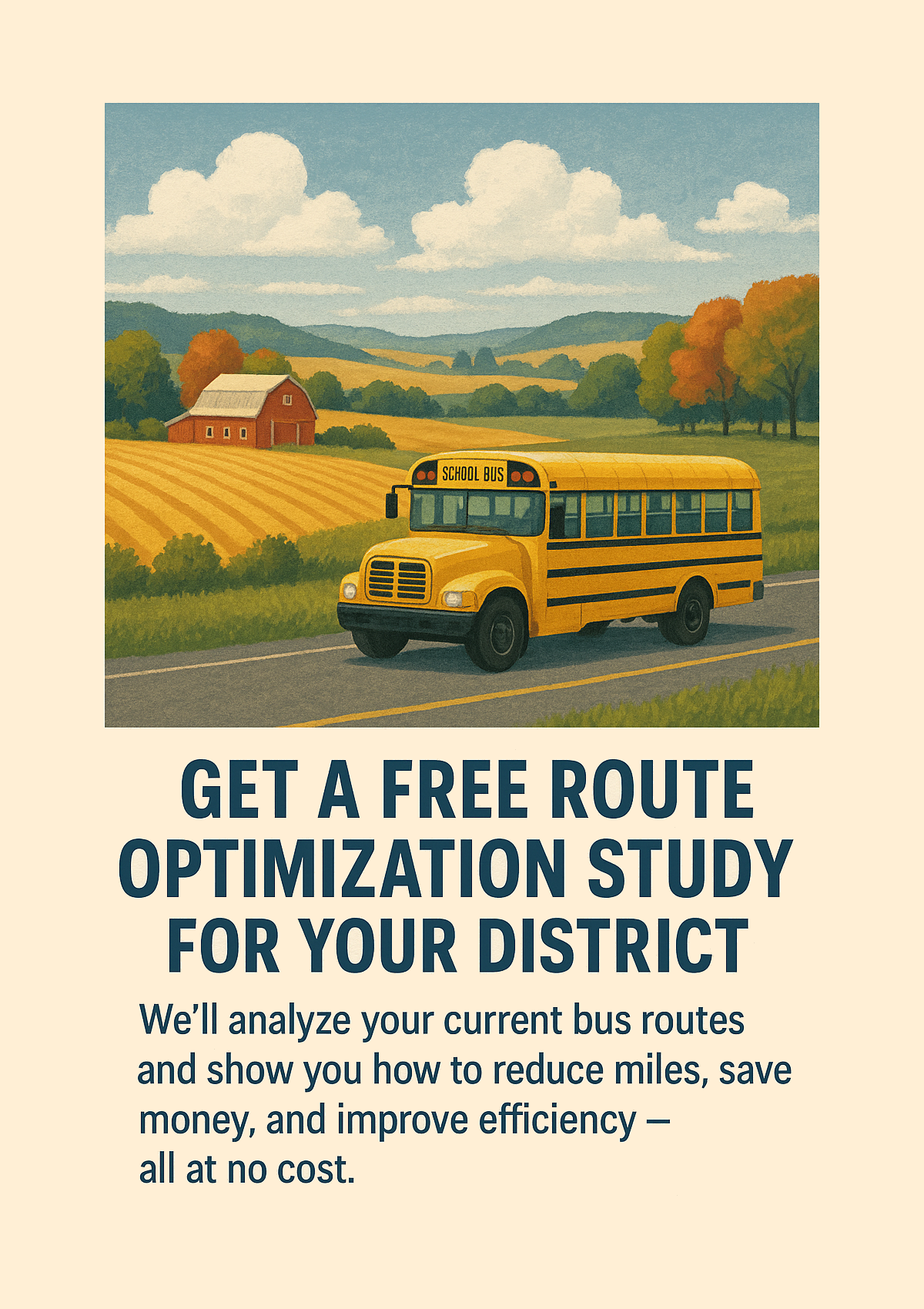 Route Optimization Poster