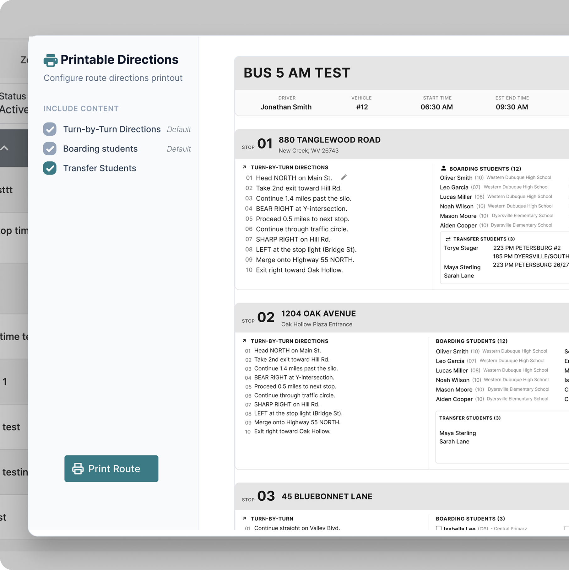 Printable Routing